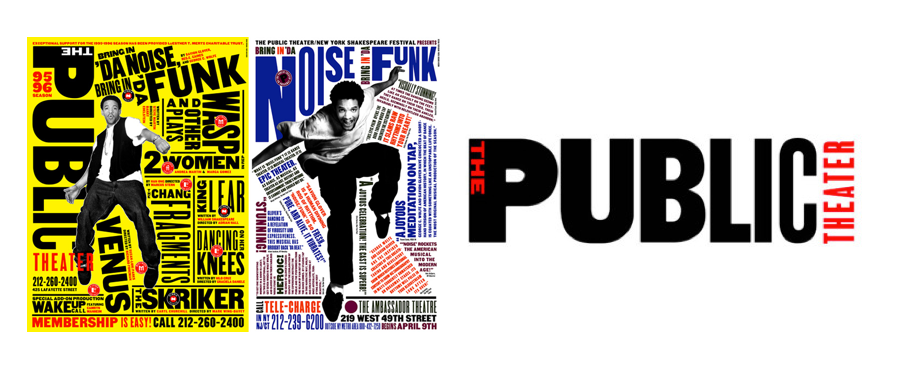 Paula Scher Essay   Public Theatre 